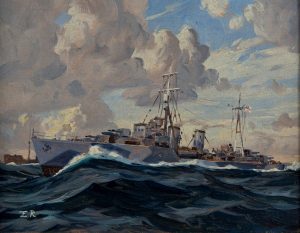 Destroyer de classe Tribal.