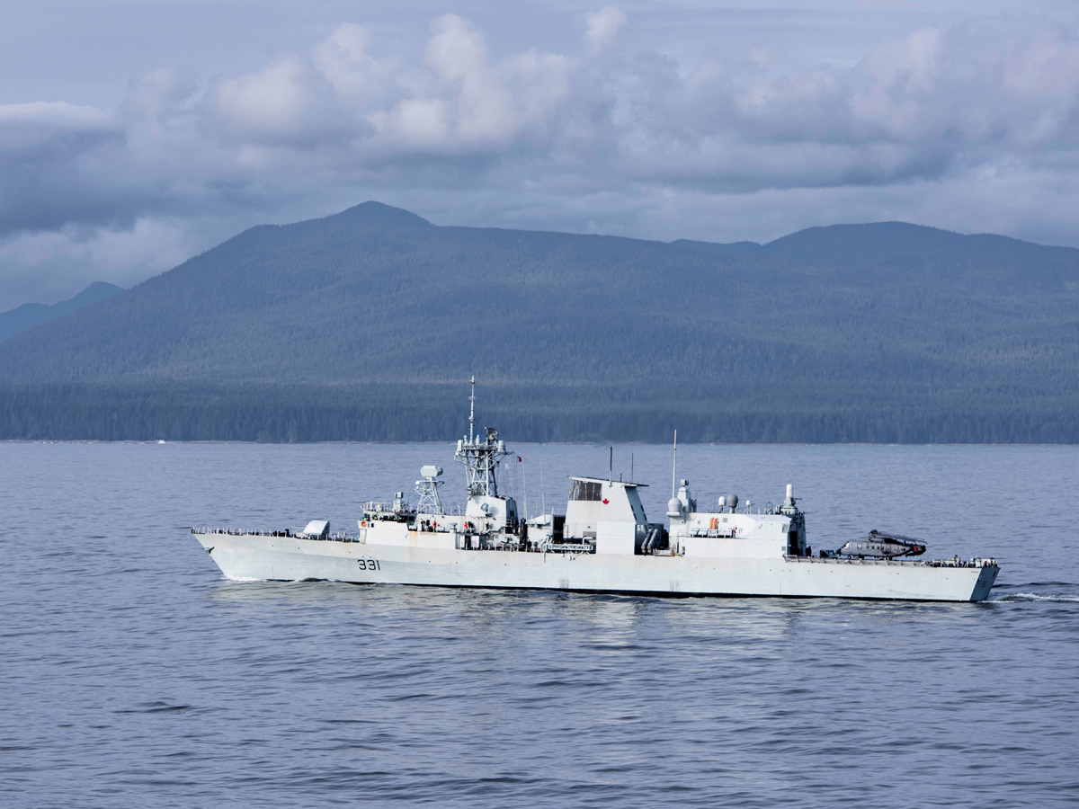 His Majesty’s Canadian Ship Vancouver. Photo: Master Corporal Nathan Spence
