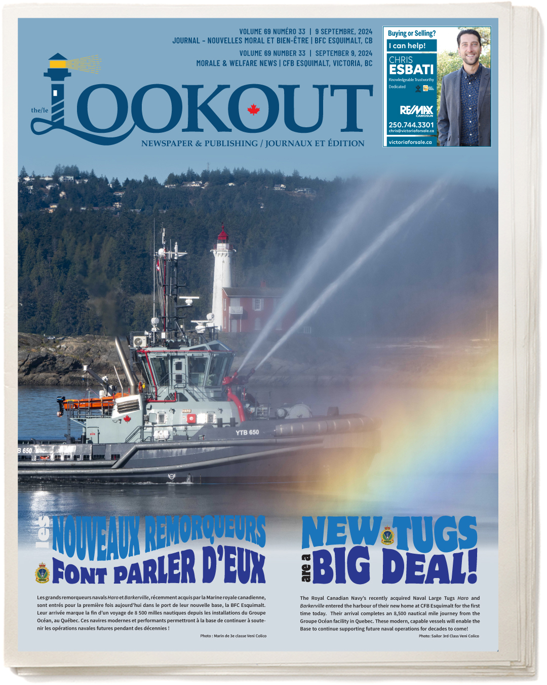 Volume 69, Issue 33, September 9, 2024