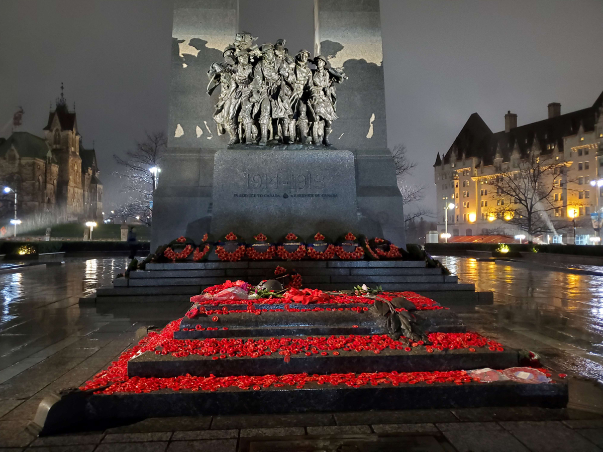 The Tomb of the Unknown Soldier in Ottawa, ON. Photo: Master Warrant Officer (Ret’d) Floyd Powder