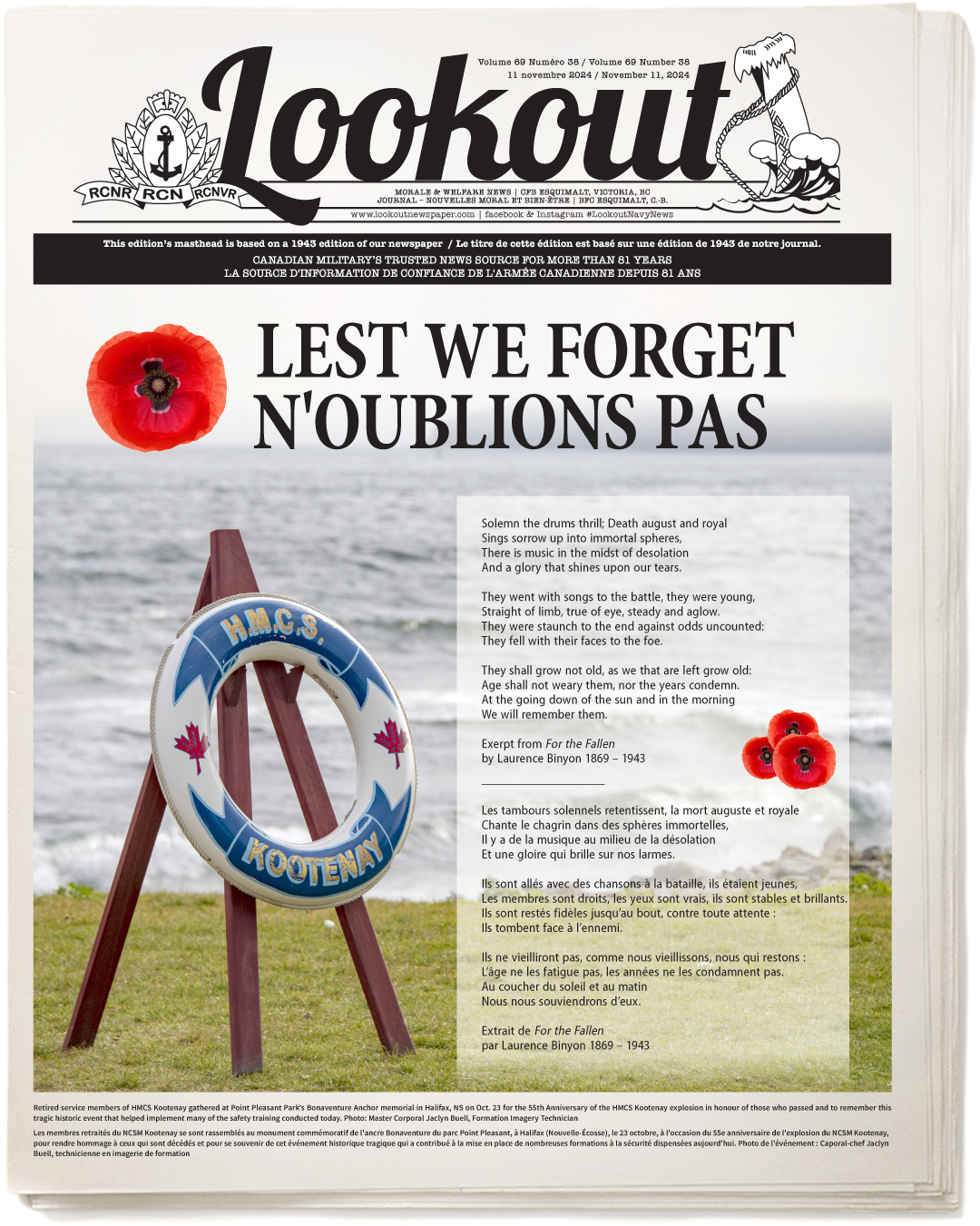 Volume 69, Issue 38, November 11, 2024